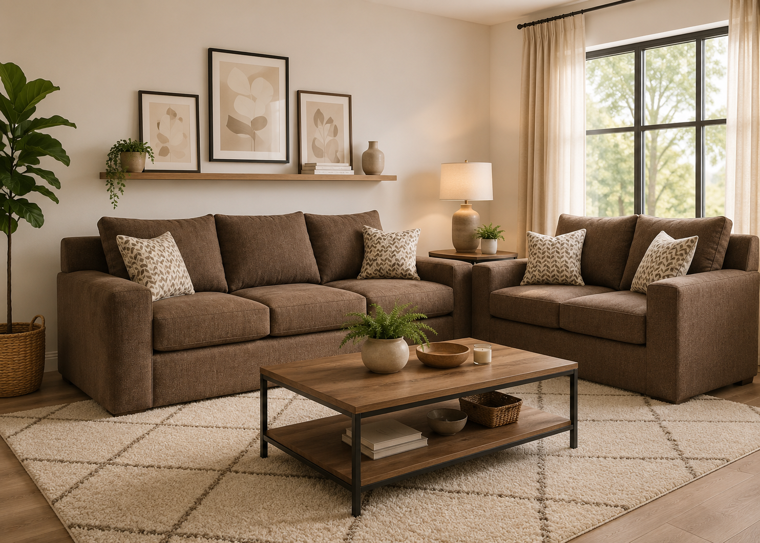Blake Sofa & Loveseat Set