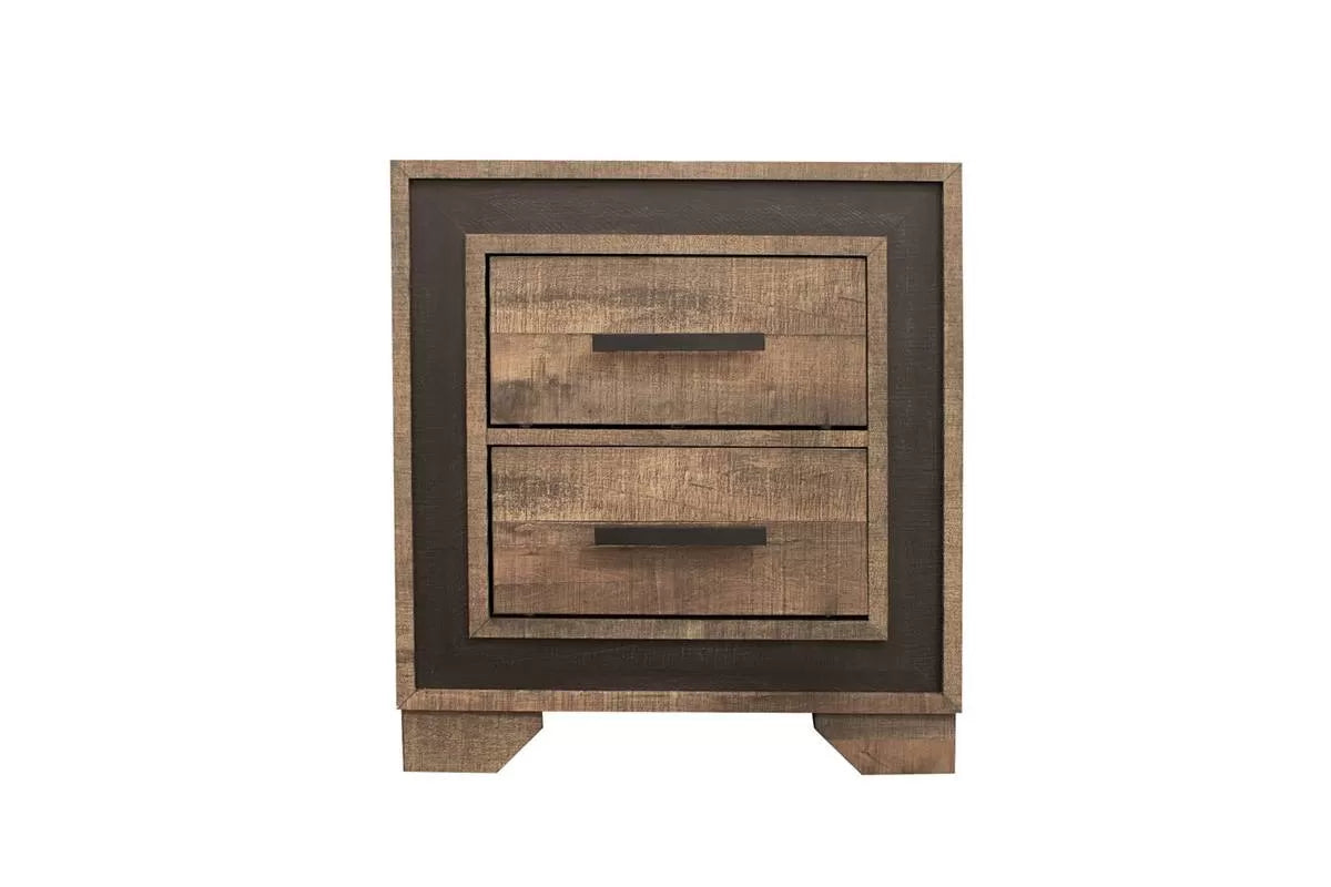 Modern Brown Farmhouse Bedroom Set