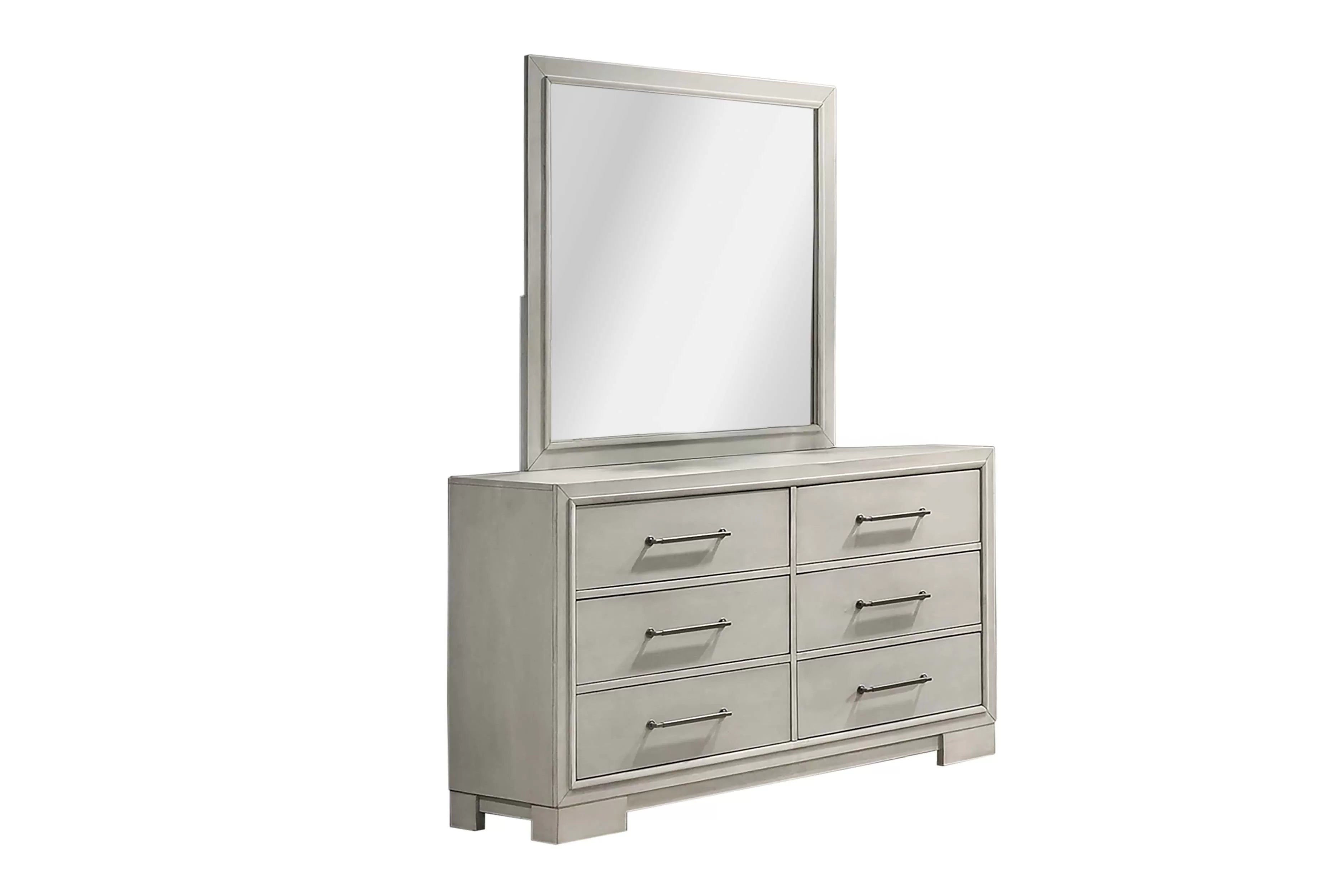 Antique White Bedroom Set + LED