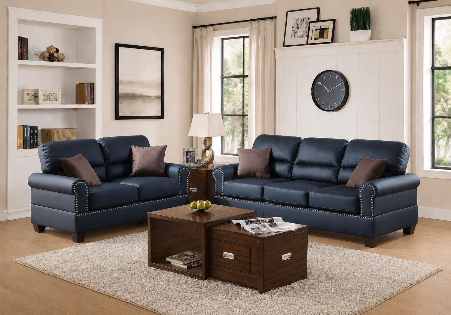 Sofa & Loveseat Set