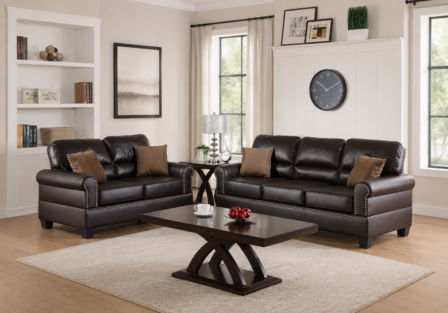 Sofa & Loveseat Set