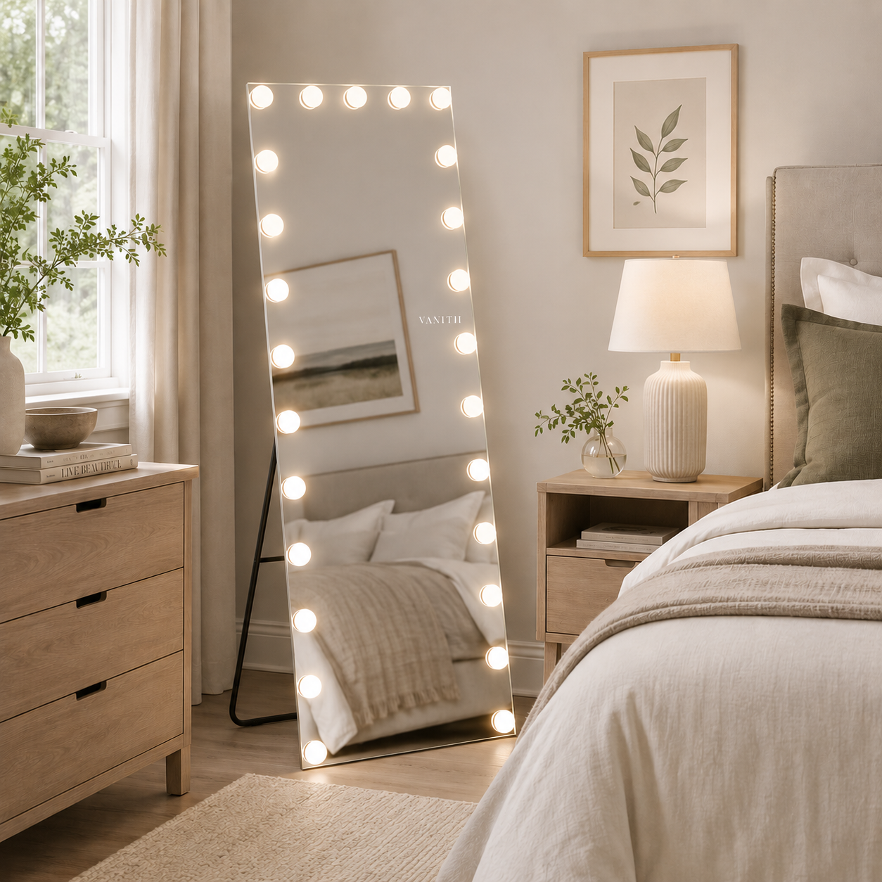 LED Full-Length Vanity Mirror
